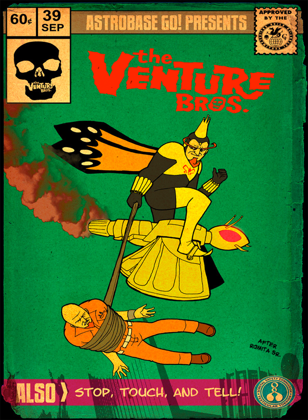 8 Fan Made Venture Bros Comic Book Covers Venture Bros Blog 