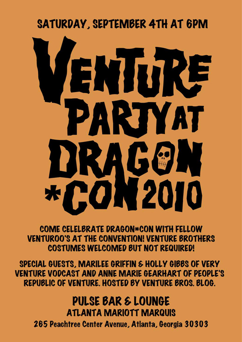 venture brothers party dragon con 2010 500
