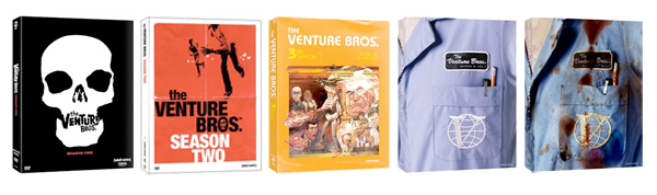 venture bros dvds