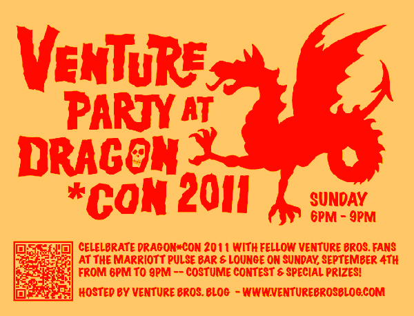 venture bros blog party dragoncon 2011