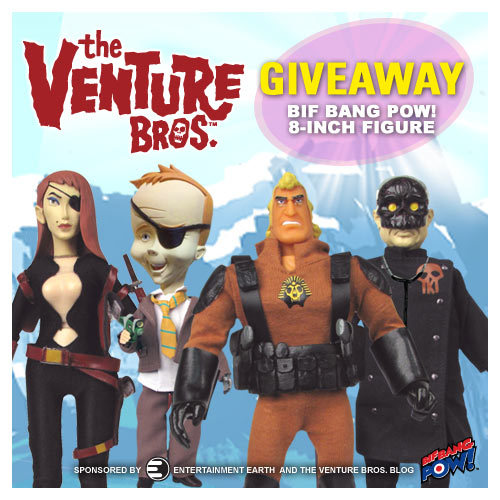 Venture Bros. 8″ Action Figure Set Giveaway